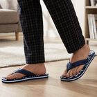 Men's Slipper, नेवी ब्लू, small