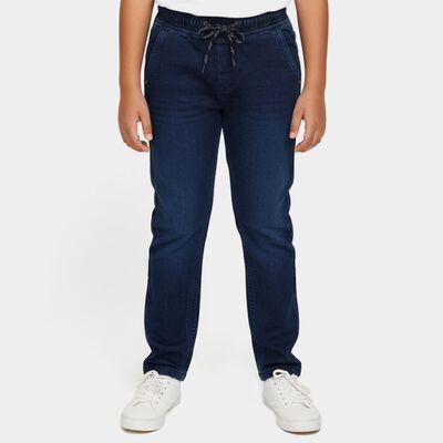 Boys Blue Regular Fit Stretchable Jeans