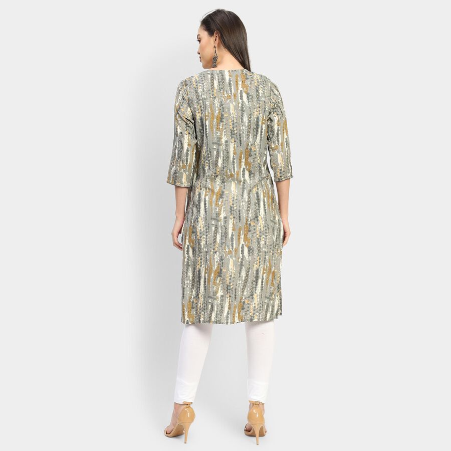 Ladies' Kurta, Light Grey, large image number null
