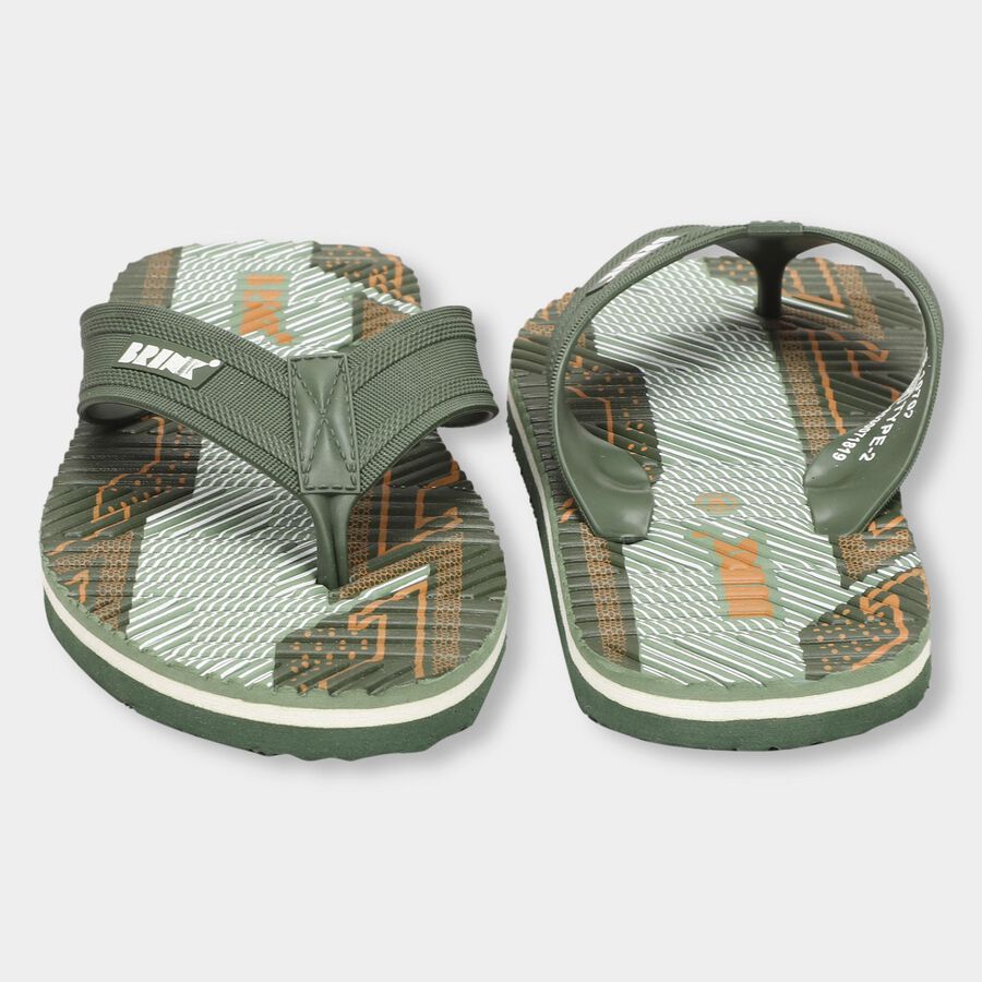 Boys' Thong Slipper, Green, large image number null