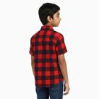 Boys' Casual Shirt, Red, small image number null