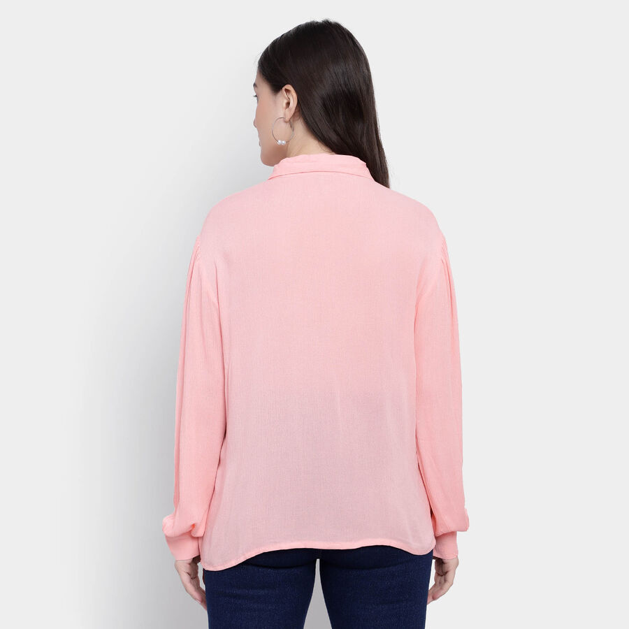 Solid Shirt, Peach, large image number null