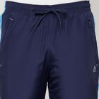 Cut & Sew Regular Track Pants, Navy Blue, small image number null