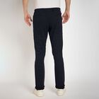 Men's Slim Fit Casual Trousers, नेवी ब्लू, small image number null