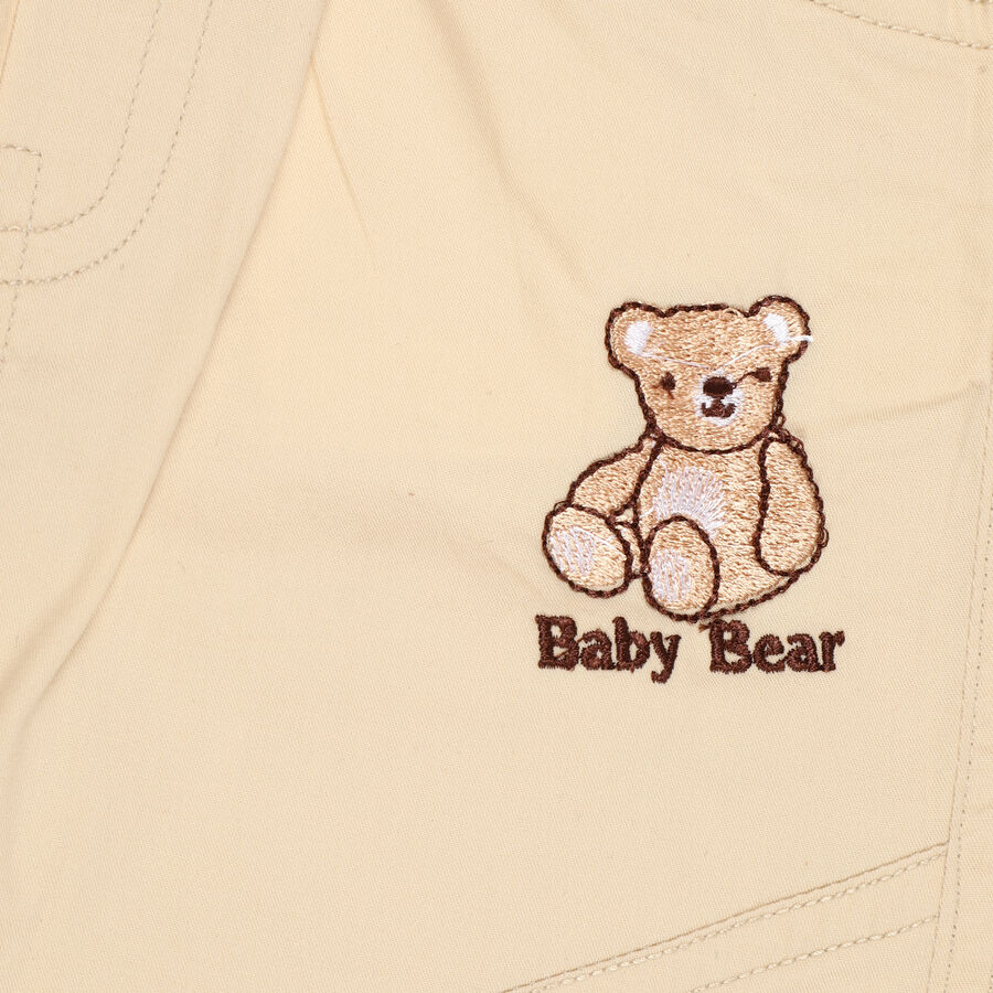 Infants' 100% Cotton Trousers, गहरा पीला, large image number null
