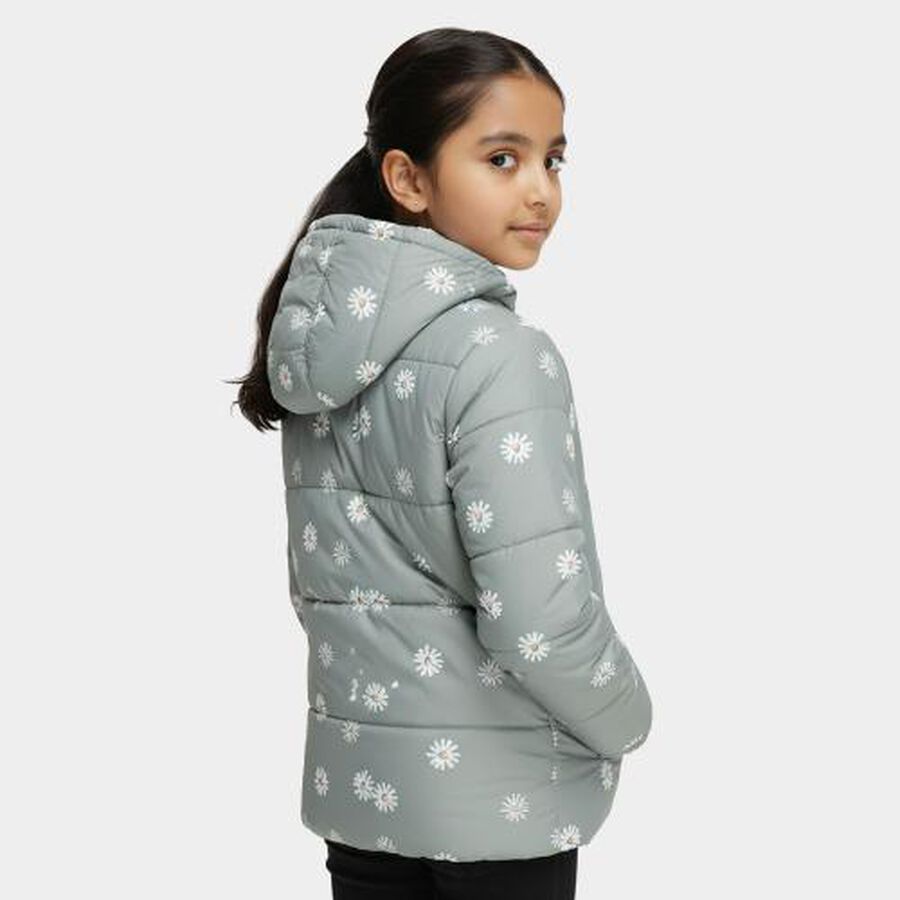 Girls' Jacket, Olive, large image number null