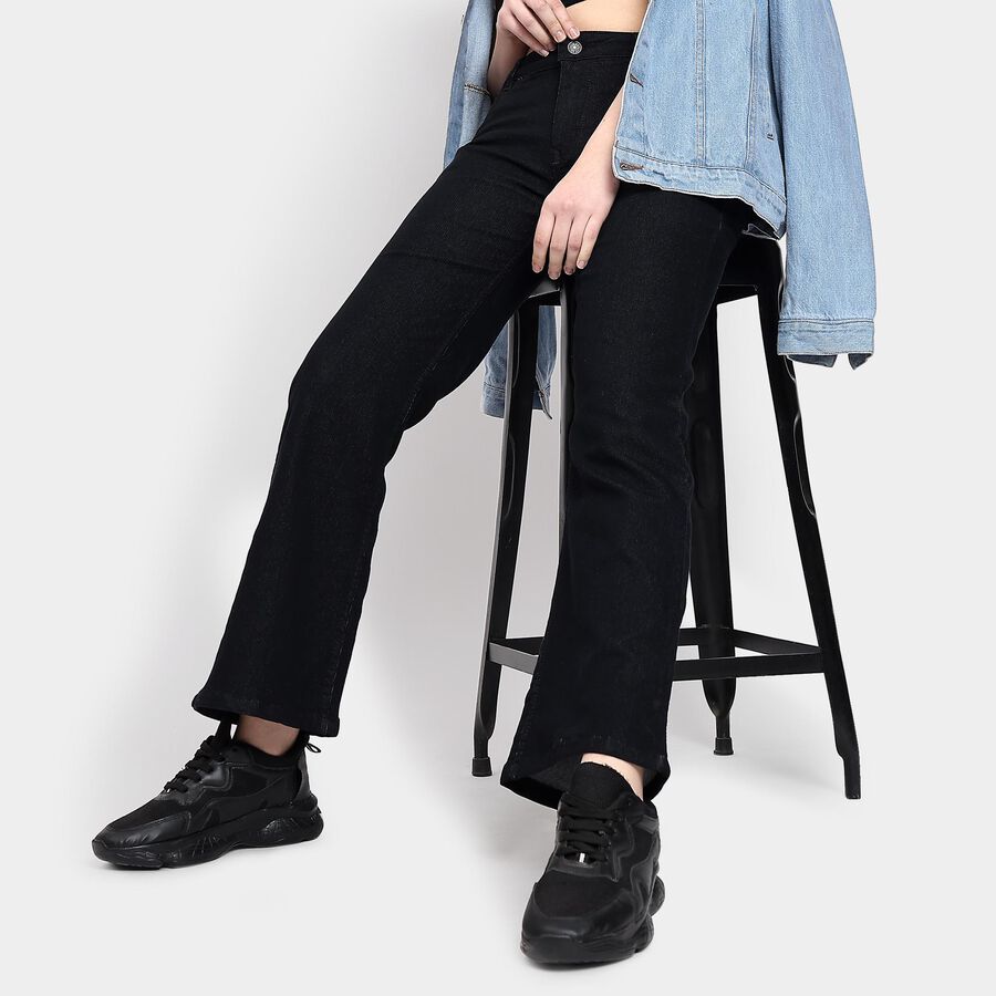 Ladies' Jeans , Black, large image number null