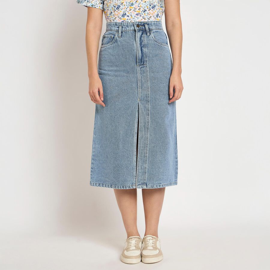 Ladies' Skirt , Light Blue, large image number null