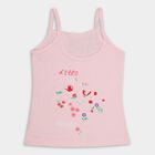 Infants' 100% Cotton Vest , Pink, small