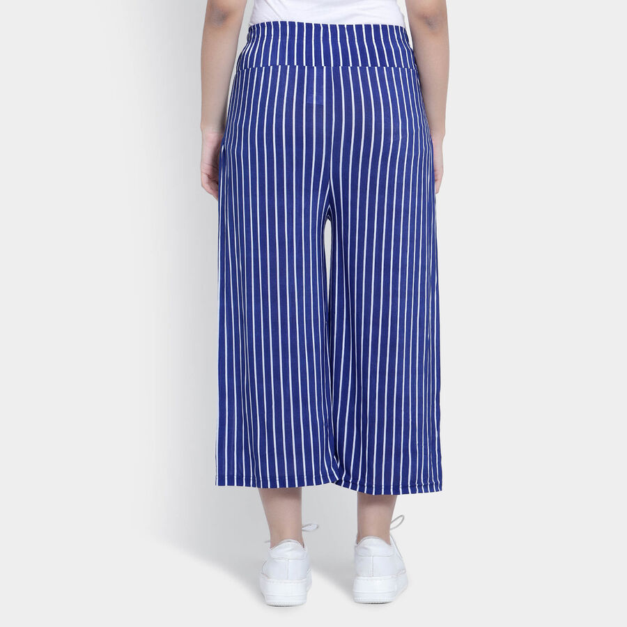 Stripes Trousers, Navy Blue, large image number null