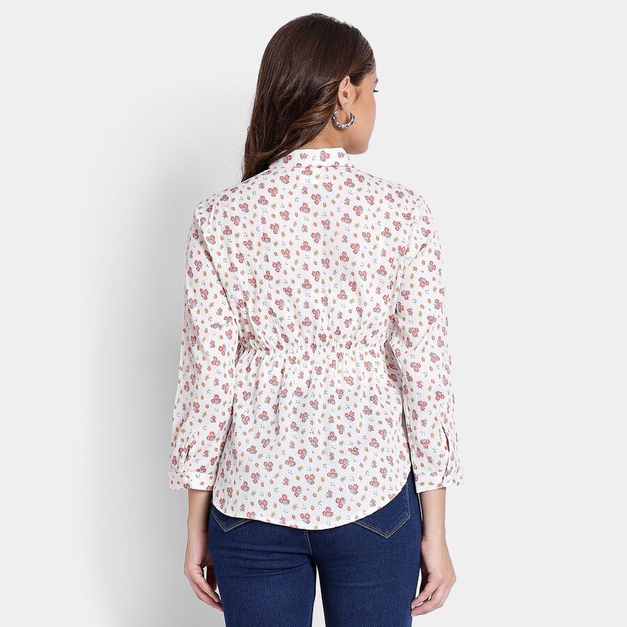 Ladies' Shirt, सफ़ेद, large image number null
