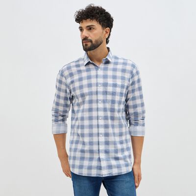 Men's 100% Cotton Casual Shirt