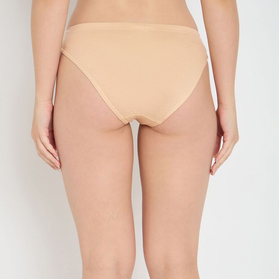 Ladies' 100% Cotton Panty , खाकी, large image number null