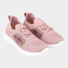 Women Lace-Ups Sports Shoes, Peach, small image number null