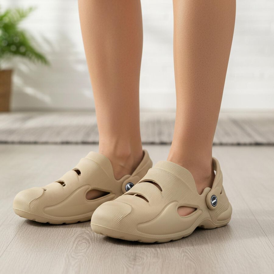 Men's Slipper, गहरा पीला, large