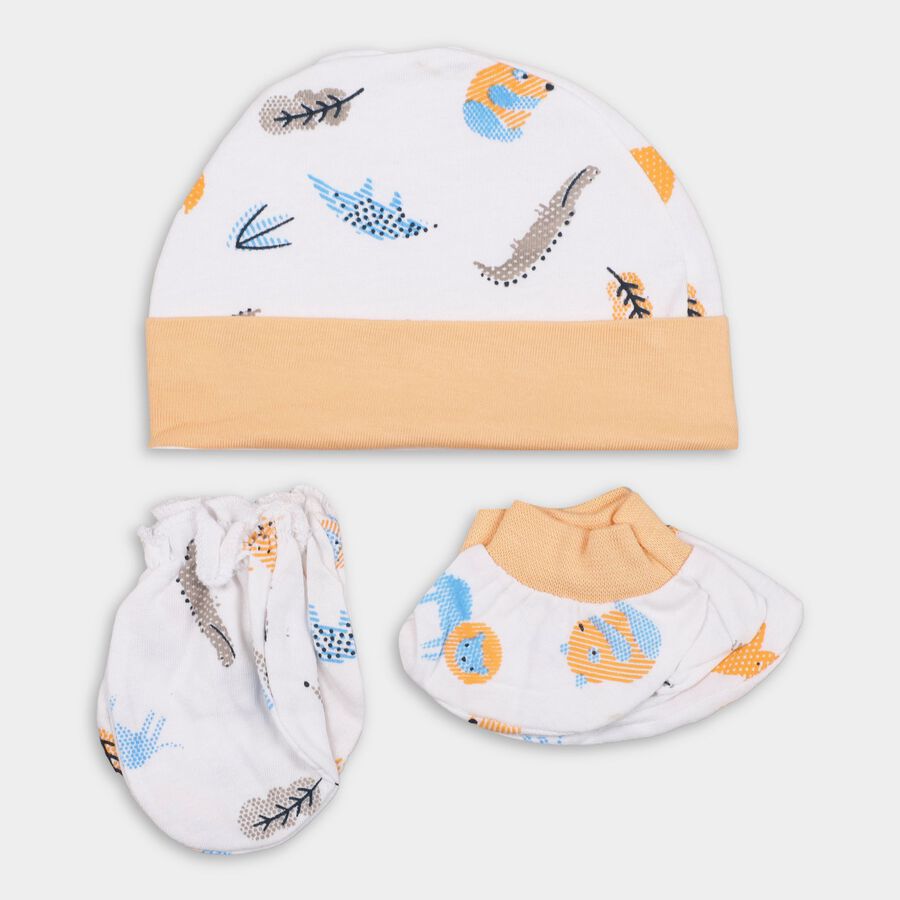 Infants' 100% Cotton Gift Set, White, large image number null