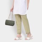 Ladies' 100% Cotton Palazzos, हल्का हरा, small image number null