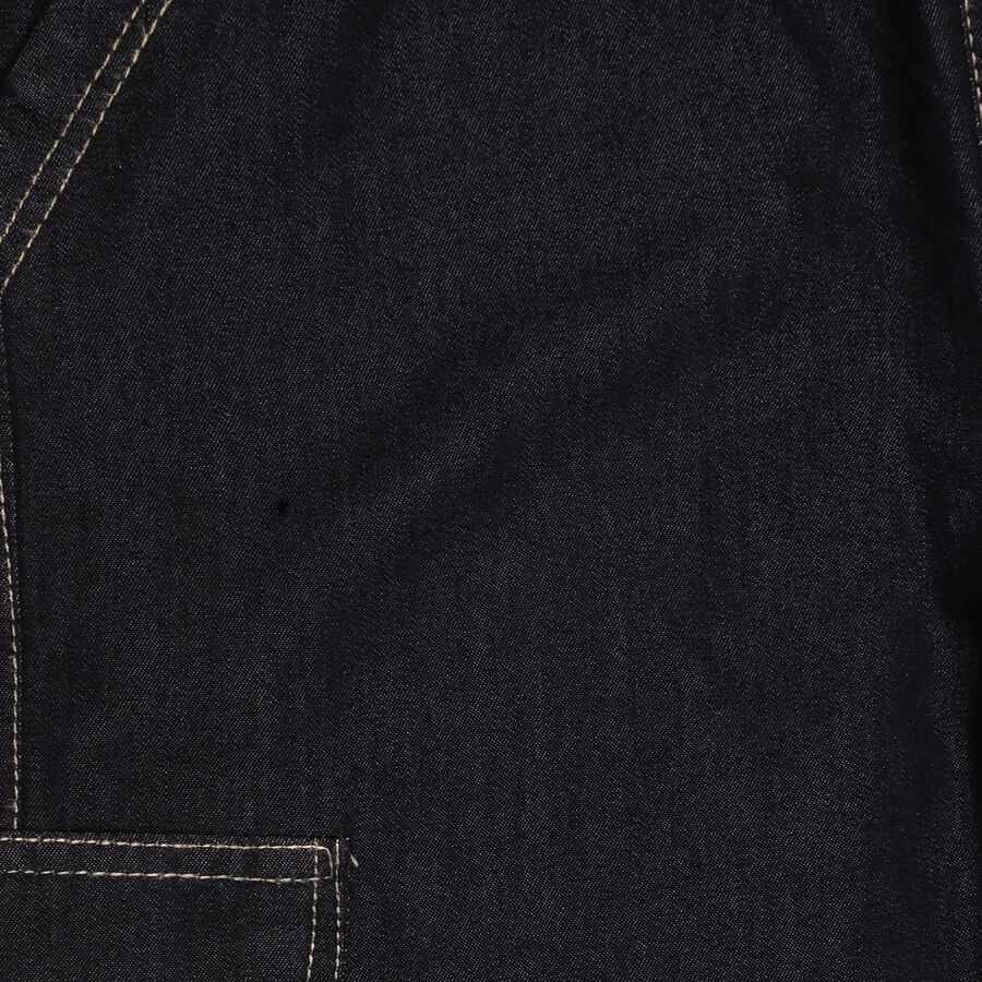 Girl's Basic Jogger Black Jeans, Black, large image number null