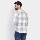 Men's 100% Cotton Casual Shirt, हल्का हरा, small