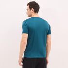 Men's Teal Crew Neck Drifit T-Shirt, Teal Blue, small image number null