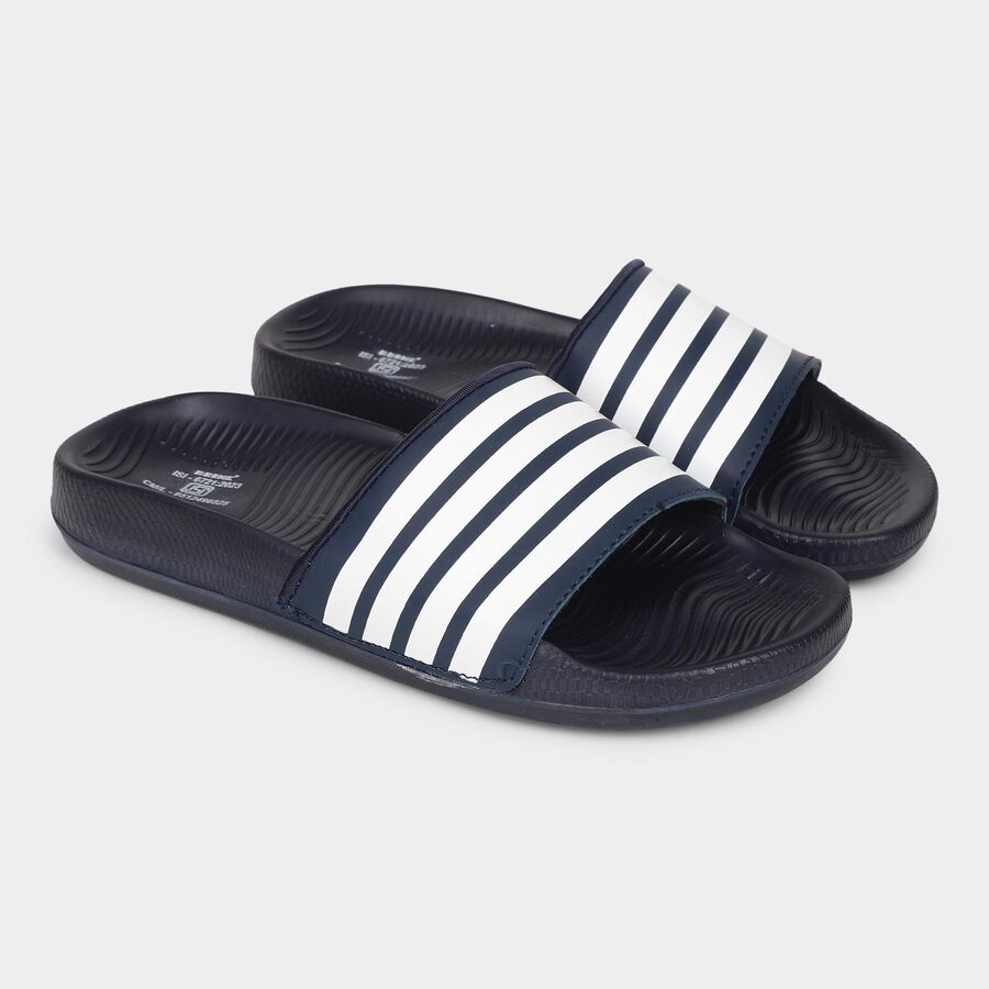 Men's Slipper, Blue, large image number null