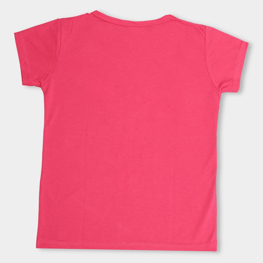 Girls' T-Shirt , Fuchsia, large image number null
