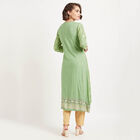 Solid 3/4Th Sleeves Kurta, Light Green, small image number null