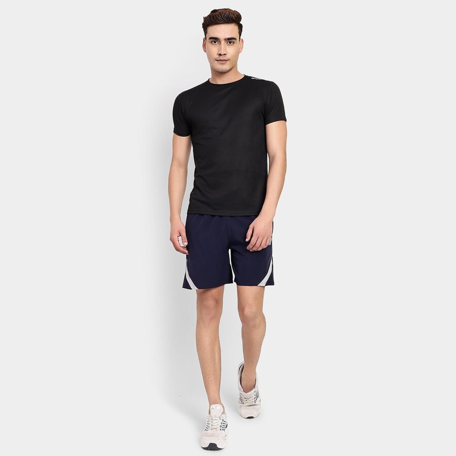 Men's Bermudas, Navy Blue, large image number null