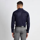 Solid Formal Shirt, Navy Blue, small image number null