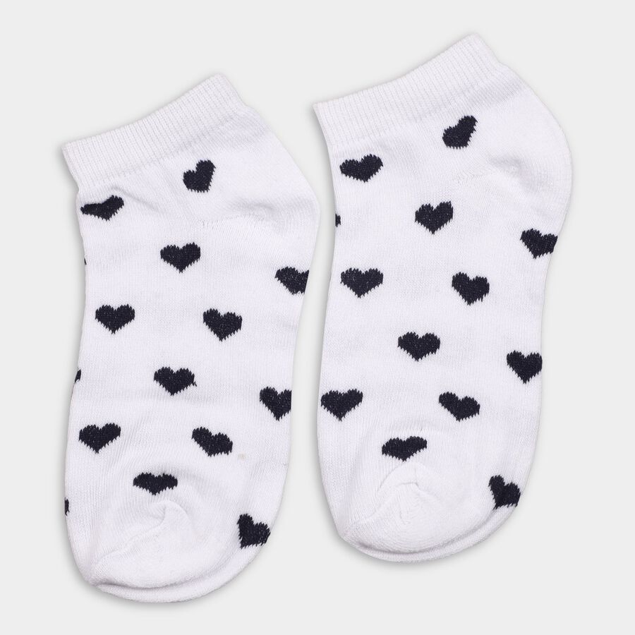 Girls' Socks (Pack of 2), Beige, large image number null