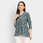 Ladies' Kurti , Mid Blue, small image number null