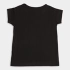 Girls' T-Shirt , काला, small image number null