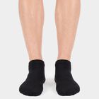 Men's Ankle Length Pack of 3 Socks ( Grey, Charcoal, Navy ), नेवी ब्लू, small