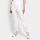 Ladies' 100% Cotton Palazzos , Off White, small image number null