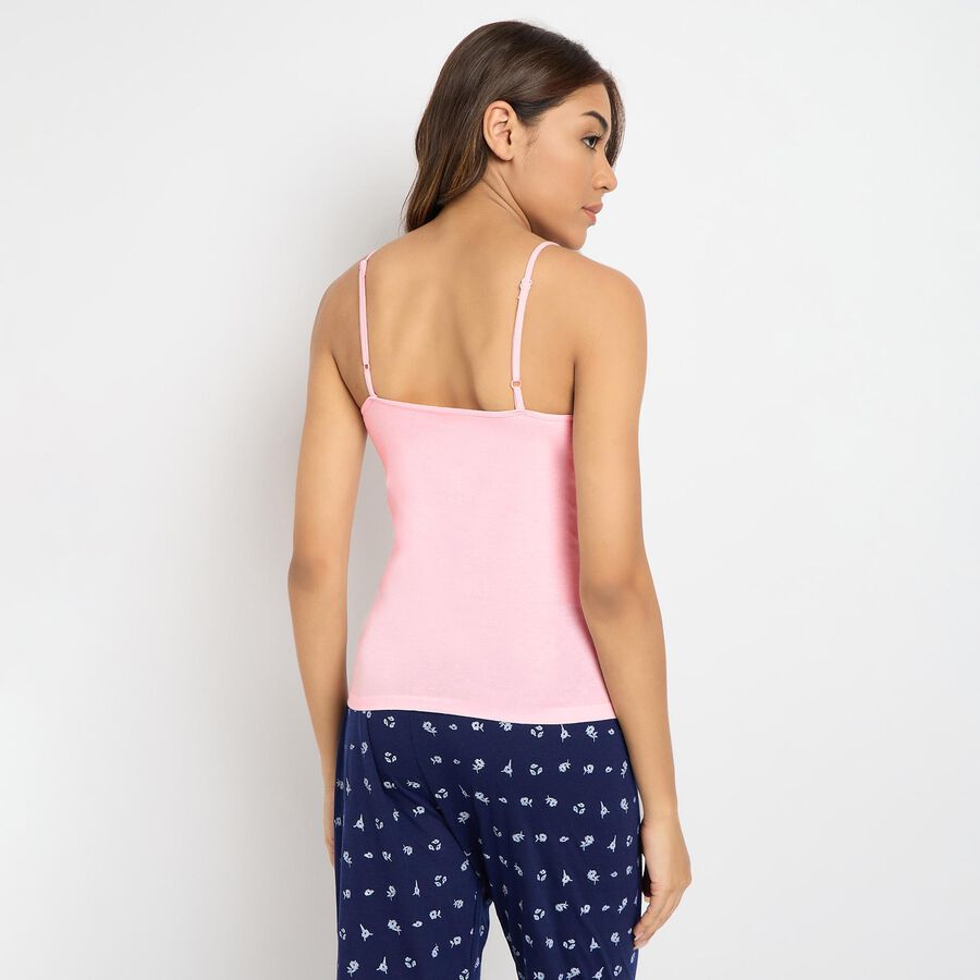 Ladies' 100% Cotton Slips , गुलाबी, large image number null