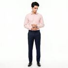 Men's Pink Regular Fit Formal Shirt, Light Pink, small