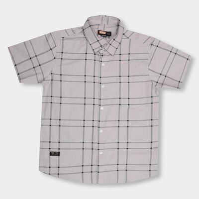 Boys' 100% Cotton Casual Shirt 