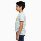 Boys' Half Sleeves T-Shirt, हल्का नीला, small image number null
