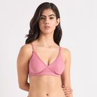 Ladies' Non-Padded Bra, Light Pink, small image number null