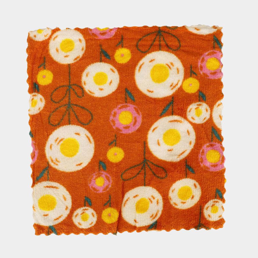 Women's Multi-coloured Floral Print Pack of 3 Handkerchief, चुनिंदा, large