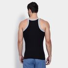 Men's 100% Cotton Gym T-Shirt , Black, small