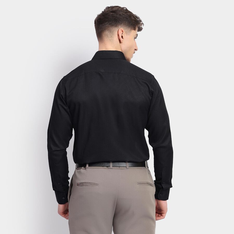 Men's Formal Shirt , Black, large image number null