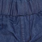 Girl's Basic Slim Dark Blue Jeans, Dark Blue, small image number null