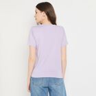 Ladies' Round Neck T-Shirt, Lilac, small image number null