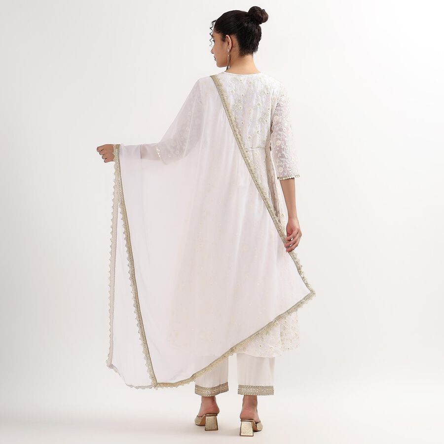 Ladies' Kurta , ऑफ व्हाइट, large image number null