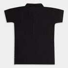 Boys' Light Green Cotton Collar Half Sleeve T-Shirt, Light Green, small image number null