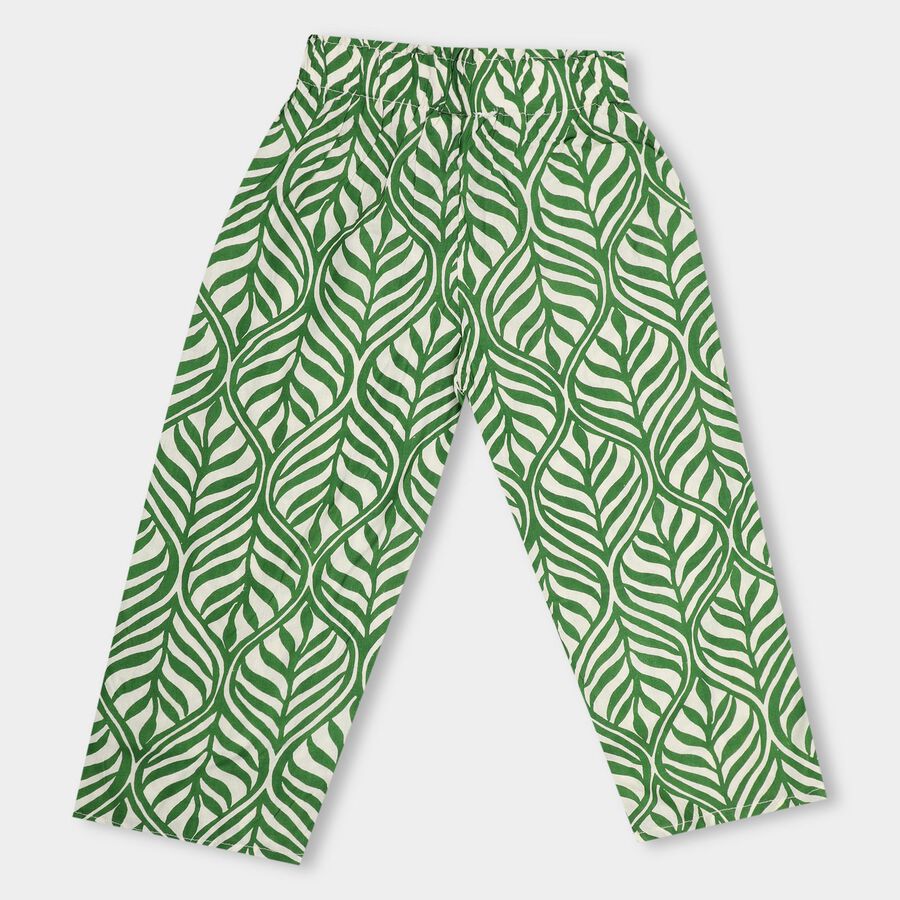 Girls' Capris , Light Green, large image number null