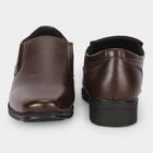 Men's Brown Slip-On Loafer Formal Shoes, Brown, small