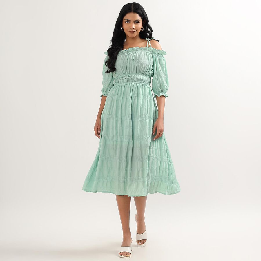 Ladies' Dress, Light Green, large image number null