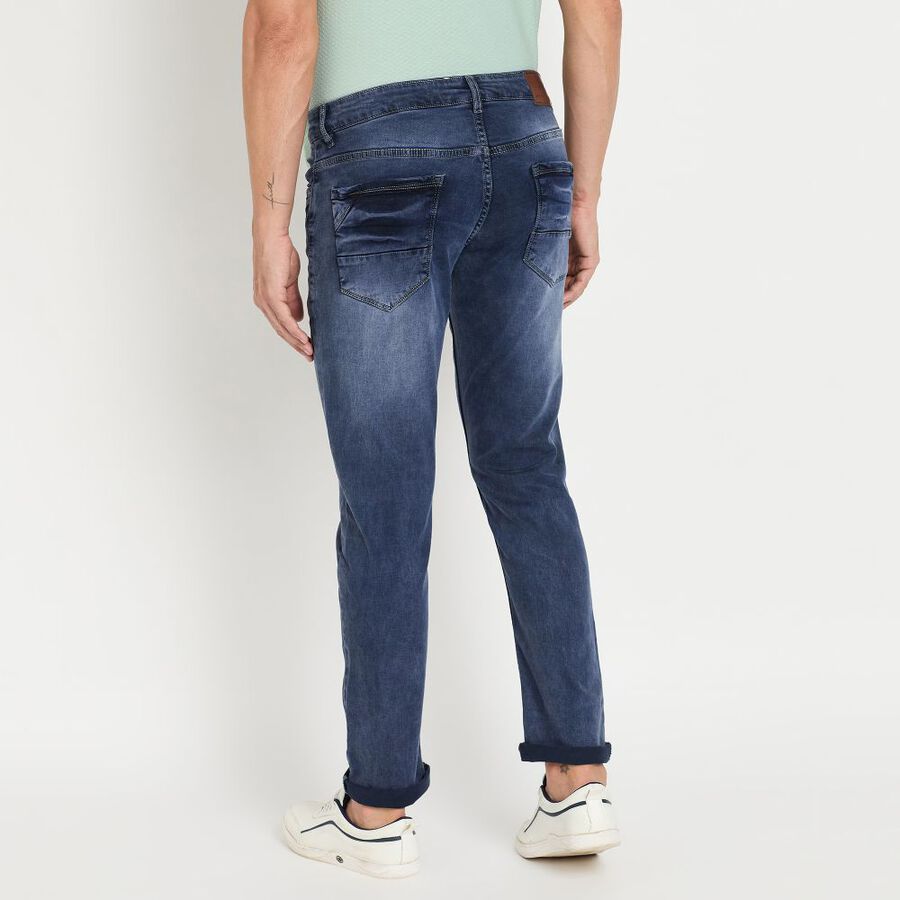 Men's Slim Fit Jeans, Dark Grey, large image number null